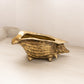 Medium Brass Conch Shell Planter