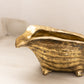 Medium Brass Conch Shell Planter