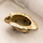 Medium Brass Conch Shell Planter