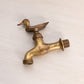 Medium Brass Duck Faucet