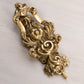 Medium Brass Floral Door Knocker