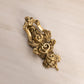 Medium Brass Floral Door Knocker