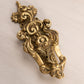 Medium Brass Floral Door Knocker