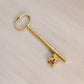 Medium Brass Key Paperweight Figurine