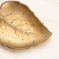 Medium Brass Leaf Dish