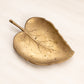 Medium Brass Leaf Dish