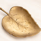 Medium Brass Leaf Dish