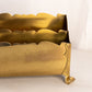 Medium Brass Letter/Mail Holder Caddy with Curved Toes