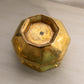 Medium Brass Octagonal Footed Planter
