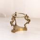 Medium Brass Ornate Bowl or Orb Stand