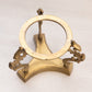 Medium Brass Ornate Bowl or Orb Stand