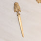 Medium Brass Owl Letter Opener