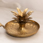 Medium Brass Pineapple Chamberstick Candeholder