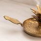 Medium Brass Pineapple Chamberstick Candeholder