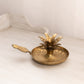 Medium Brass Pineapple Chamberstick Candeholder