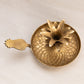 Medium Brass Pineapple Chamberstick Candeholder