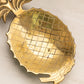 Medium Brass Pineapple Trinket Dish