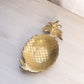 Medium Brass Pineapple Trinket Dish