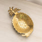 Medium Brass Pineapple Trinket Dish