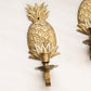 Medium Brass Pineapple Wall Sconce