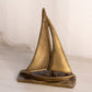 Medium Brass Sailboat Figurine or Bookend