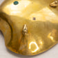 Medium Brass Shell Dish with 2 Shell Toes on Bottom