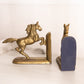 Medium Brass Standing Horse Bookends