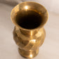 Medium Brass Swirl Vase Vase