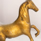 Medium Brass Trotting Horse Figurine