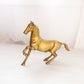 Medium Brass Trotting Horse Figurine