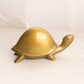 Medium Brass Turtle Figurine