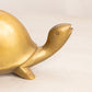 Medium Brass Turtle Figurine