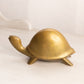 Medium Brass Turtle Figurine