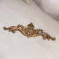 Medium Brass Wall Decor Accent with Fancy Designs