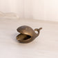 Medium Brass Whale Ashtray Figurine