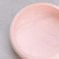 Medium Circular Pink Alabaster Lidded Dish with Flower on Top