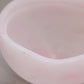 Medium Circular Pink Stone Lidded Dish with Shell Finial