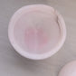 Medium Circular Pink Stone Lidded Dish with Shell Finial