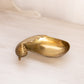 Medium Curved Brass Shell Dish