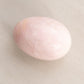 Medium Pink Stone Egg with Orange Accents