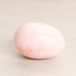 Medium Pink Stone Egg with Orange Accents