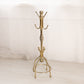 Medium Tall Gold Tone Mini Coat Rack Jewelry Holder