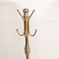 Medium Tall Gold Tone Mini Coat Rack Jewelry Holder