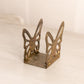 Small Brass Butterfly Napkin Letter Holder