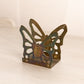 Small Brass Butterfly Napkin Letter Holder