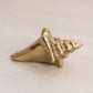 Small Brass Conch Shell Figurine