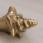 Small Brass Conch Shell Figurine