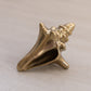 Small Brass Conch Shell Figurine