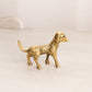 Small Brass Dog Figurine