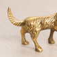 Small Brass Dog Figurine